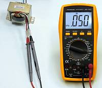 АМ-1083 Мультиметр цифровой - Измерение частоты