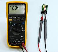 АМ-1108 Мультиметр цифровой - Измерение напряжения постоянного тока