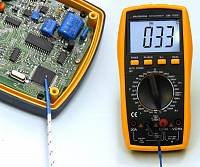 АМ-1083 Мультиметр цифровой - Измерение температуры