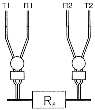 измерение сопротивления резисторов