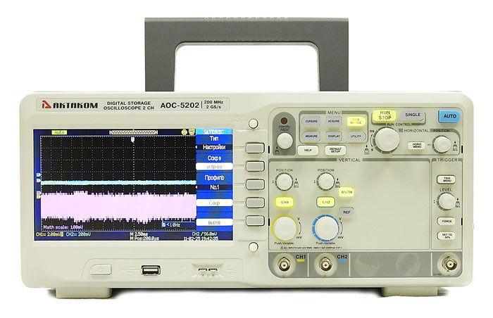 Двухканальный осциллограф Актаком AOC-5202