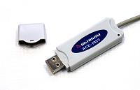 АСЕ-1023 Преобразователь интерфейсов RS-232 (TTL) - USB с гальванической развязкой - Вид спереди