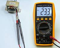 АМ-1083 Мультиметр цифровой - Измерение напряжения переменного тока