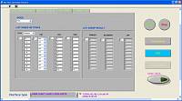 AM-3026-SW Программное обеспечение - Окно таблицы свипирования