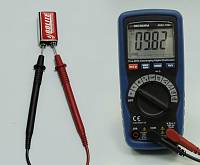 АММ-1032 Мультиметр цифровой - Измерение напряжения постоянного тока