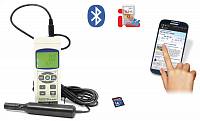 АТЕ-3012BT Кислородомер-регистратор АТЕ-3012 с Bluetooth интерфейсом - сбор результатов измерений на мобильном устройстве