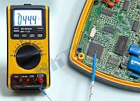 АМ-1118 Мультиметр цифровой - Измерение температуры