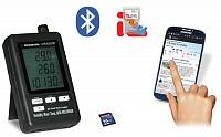 АТЕ-9382BT Измеритель-регистратор температуры, влажности, давления АТЕ-9382 с Bluetooth интерфейсом - сбор результатов измерений на мобильном устройстве