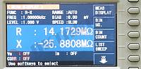 АММ-3038 Анализатор компонентов - экран