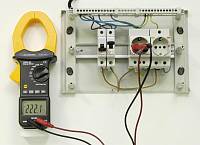 АСМ-2311 Клещи токовые - Измерение переменного напряжения