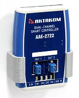 ААЕ-2722 Универсальный контроллер LAN/USB с двумя исполнительными каналами (реле) - с держателем АНА-3924